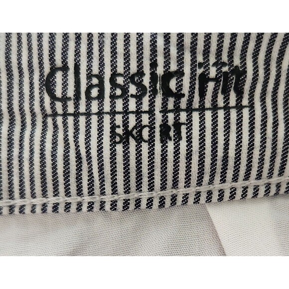 Croft & Barrow Women's Skort 16W Mid-Rise Classic Summer Floral Stripes NWT - Picture 11 of 14